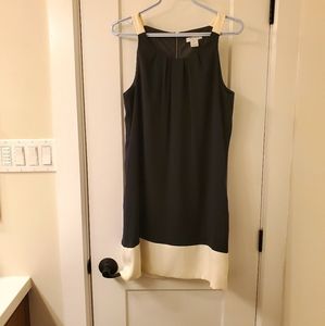 Black and off-white Alfred Sung Pure dress